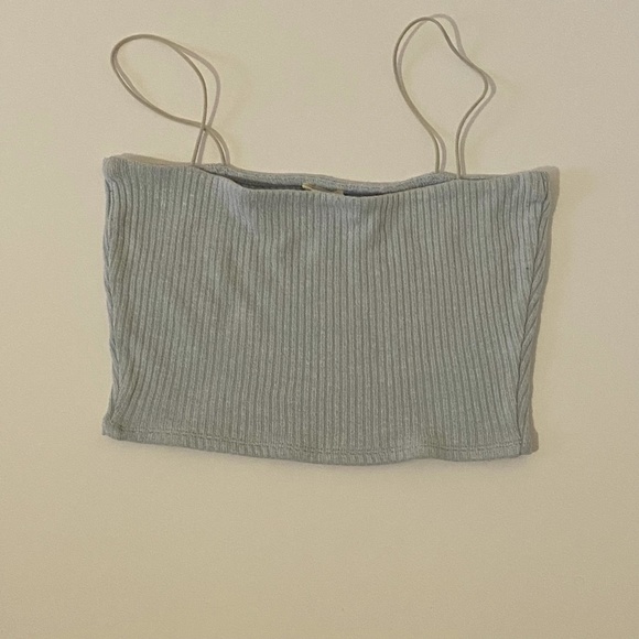 Cropped tank, baby blue, small, garage - Picture 2 of 3